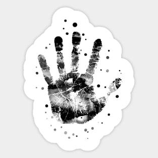 Handprint Sticker